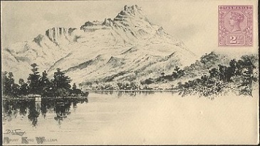 Tasmania 1898 Stamped Envelope