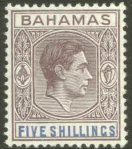 Bahamas 1938 5 shillings