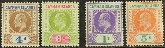 Cayman Islands Postage stamps.