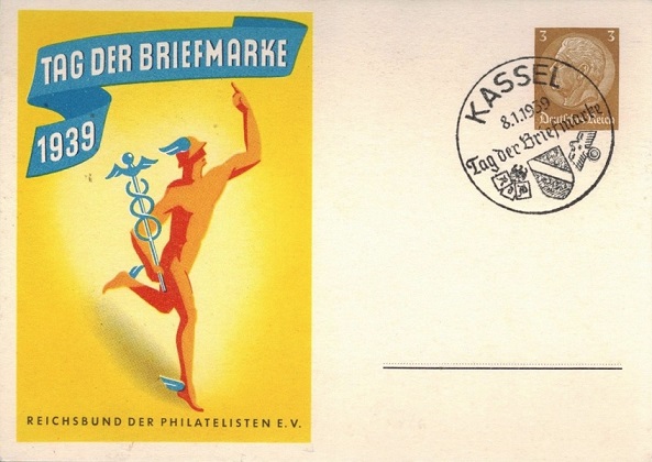 1939 German Stamp Day cover.