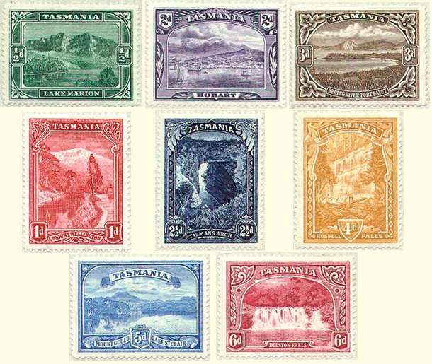 Tasmanian Pictorial Stamps.